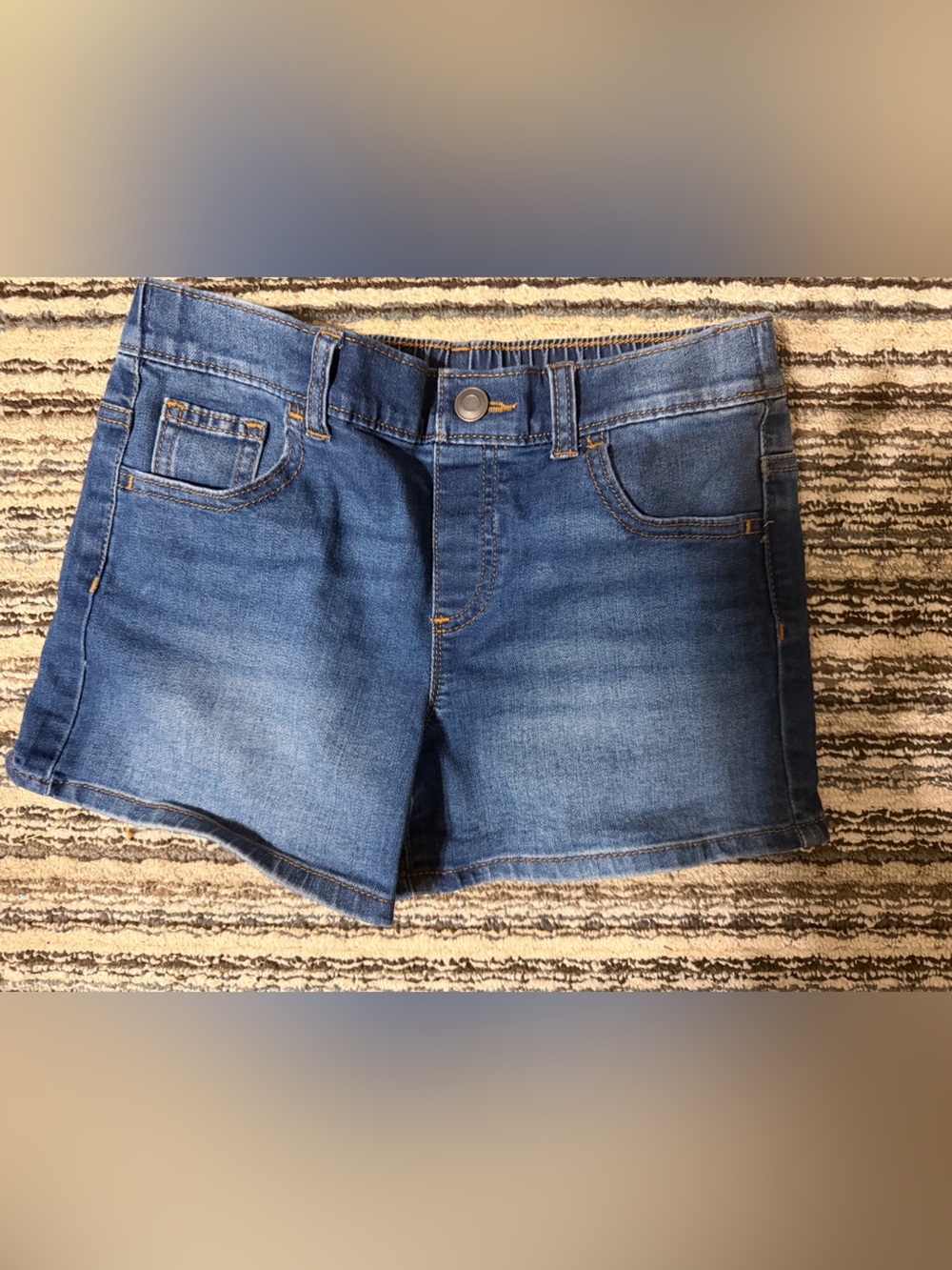 wonder nation girls Medium Blue Denim Shorts